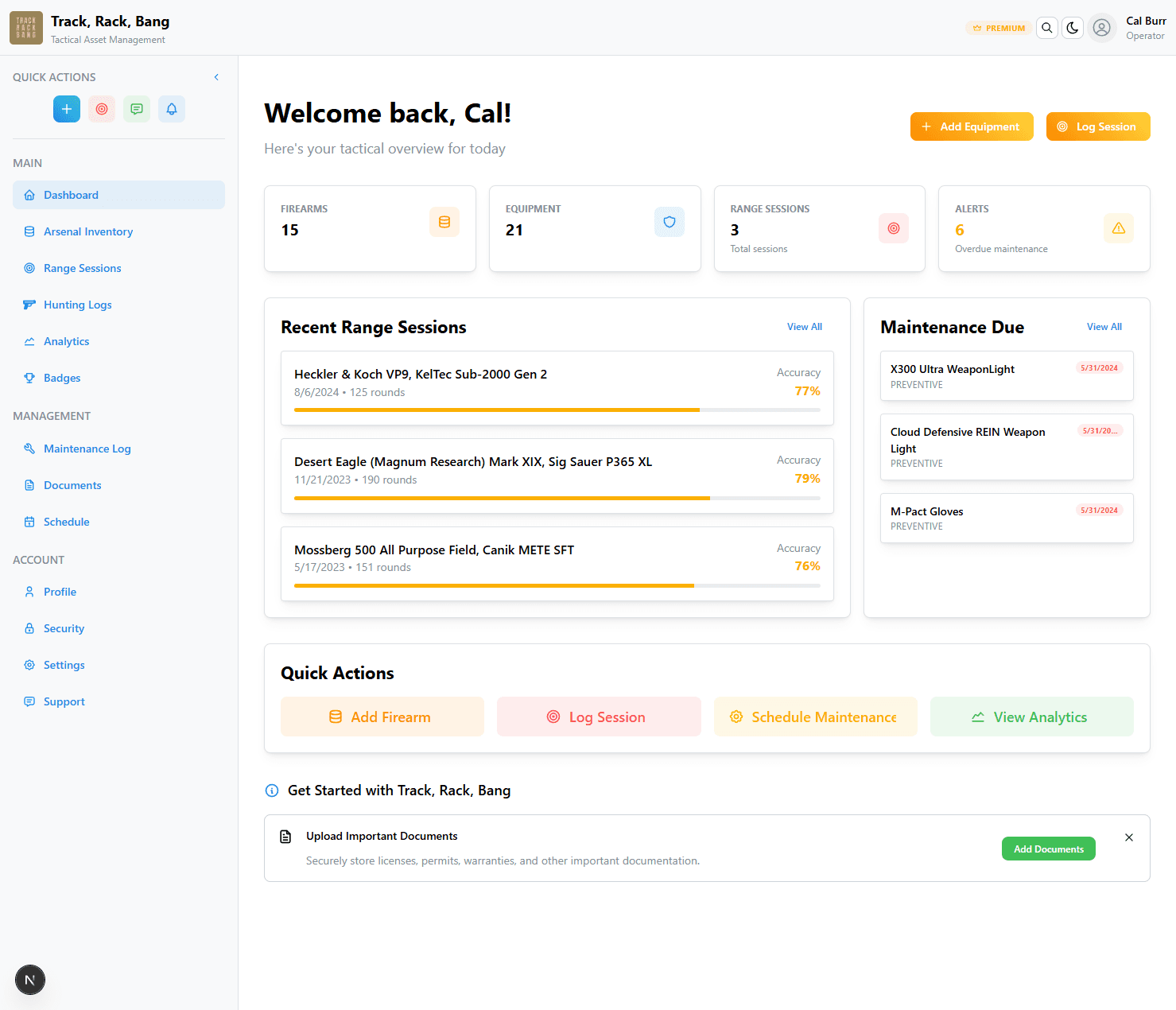 Dashboard Overview